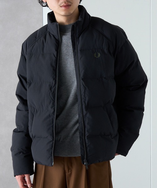 FRED PERRY】RAGLAN SLEEVE PADDED JACKET ラグランスリーブ中綿