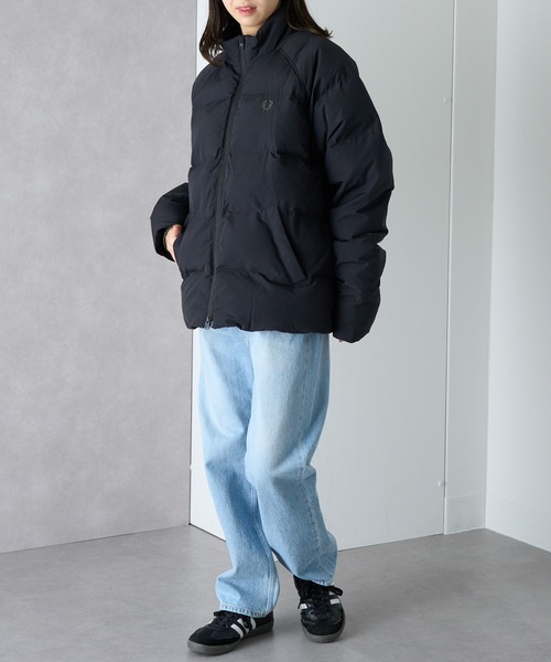 FRED PERRY(フレッドペリー)の「【FRED PERRY】RAGLAN SLEEVE PADDED JACKET ラグランスリーブ中綿ジャケット J1309(ダウンジャケット/コート・メンズ・ブラック・S/L/M)」の15枚目の写真