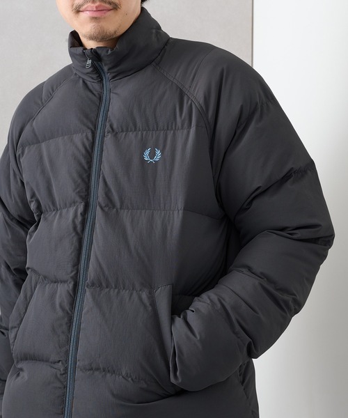 FRED PERRY(フレッドペリー)の「【FRED PERRY】RAGLAN SLEEVE PADDED JACKET ラグランスリーブ中綿ジャケット J1309(ダウンジャケット/コート・メンズ・ブラック・S/L/M)」の17枚目の写真