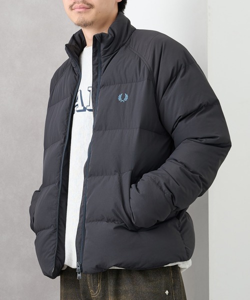 FRED PERRY(フレッドペリー)の「【FRED PERRY】RAGLAN SLEEVE PADDED JACKET ラグランスリーブ中綿ジャケット J1309(ダウンジャケット/コート・メンズ・ブラック・S/L/M)」の21枚目の写真