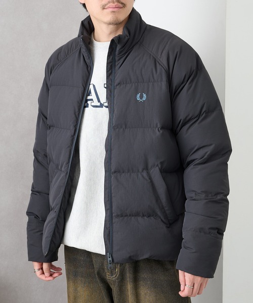 FRED PERRY(フレッドペリー)の「【FRED PERRY】RAGLAN SLEEVE PADDED JACKET ラグランスリーブ中綿ジャケット J1309(ダウンジャケット/コート・メンズ・ブラック・S/L/M)」の22枚目の写真