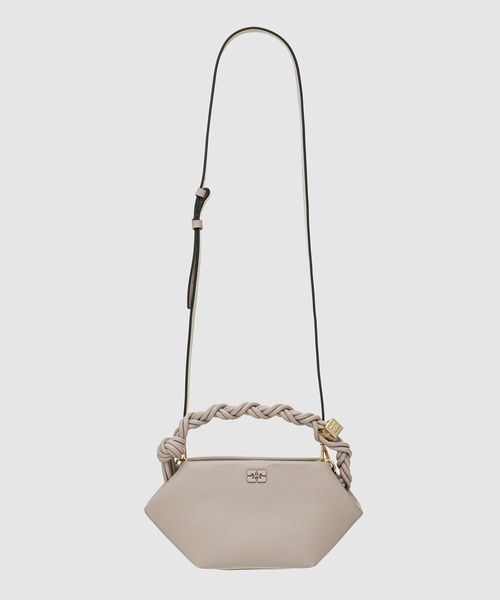 GANNI(ガニー)の「Ganni Bou Bag Mini(ハンドバッグ・レディース・グレー系その他・ONE SIZE)」の1枚目の写真