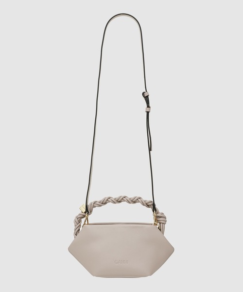 GANNI(ガニー)の「Ganni Bou Bag Mini(ハンドバッグ・レディース・グレー系その他・ONE SIZE)」の2枚目の写真