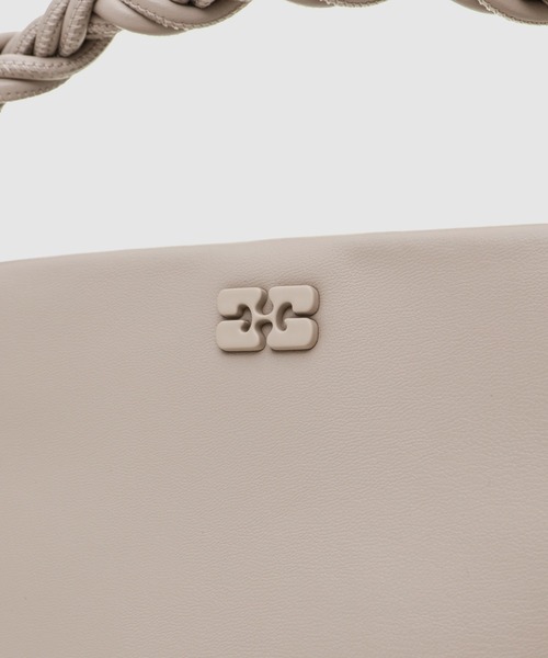 GANNI(ガニー)の「Ganni Bou Bag Mini(ハンドバッグ・レディース・グレー系その他・ONE SIZE)」の6枚目の写真