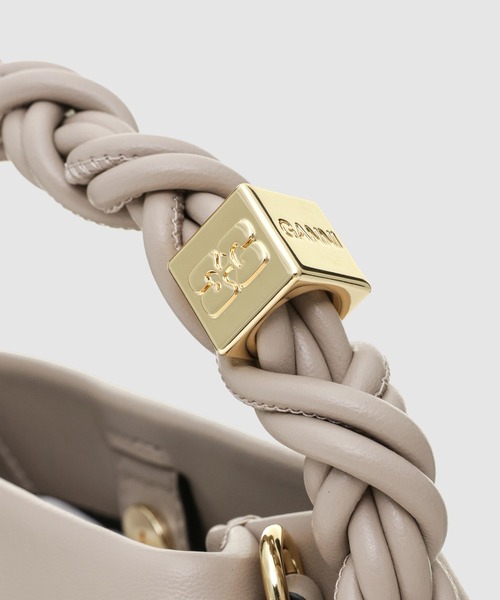 GANNI(ガニー)の「Ganni Bou Bag Mini(ハンドバッグ・レディース・グレー系その他・ONE SIZE)」の7枚目の写真