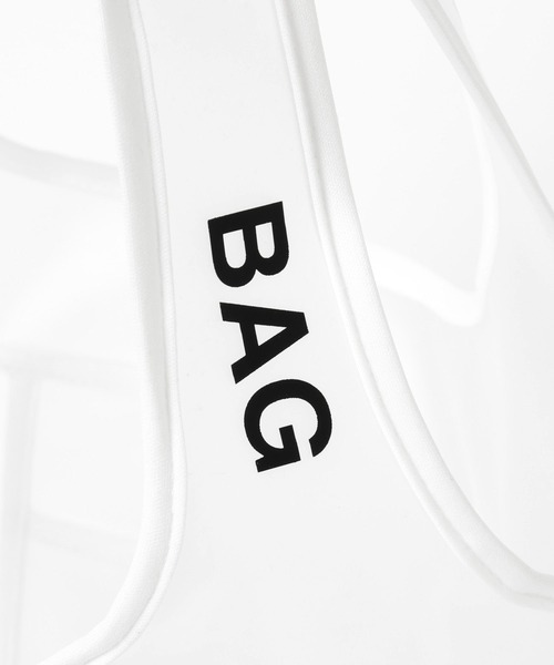 AMERICAN RAG CIE（アメリカンラグシー）の「【AMERICAN RAG CIE】リピートロゴPVCトート（トートバッグ・レディース・ブラック/ホワイト・FREE）」の9枚目の写真