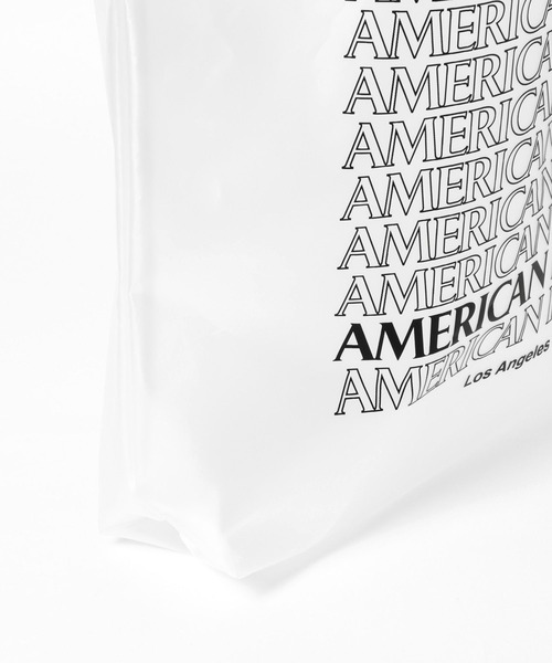 AMERICAN RAG CIE（アメリカンラグシー）の「【AMERICAN RAG CIE】リピートロゴPVCトート（トートバッグ・レディース・ブラック/ホワイト・FREE）」の14枚目の写真