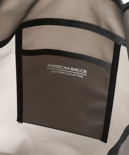 AMERICAN RAG CIE（アメリカンラグシー）の「【AMERICAN RAG CIE】リピートロゴPVCトート（トートバッグ・レディース・ブラック/ホワイト・FREE）」の18枚目の写真