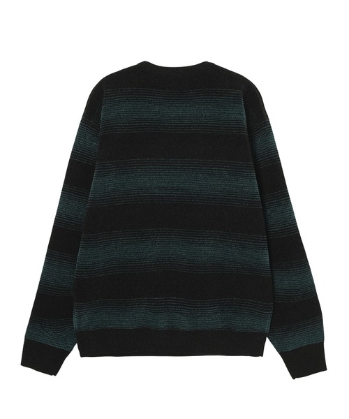 styles(スタイルス)の「YARDSALE CREW KNIT Ripple Chenille(ニット/セーター・メンズ・ブルー・L)」の9枚目の写真