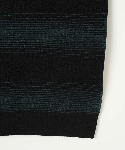 styles(スタイルス)の「YARDSALE CREW KNIT Ripple Chenille(ニット/セーター・メンズ・ブルー・L)」の5枚目の写真