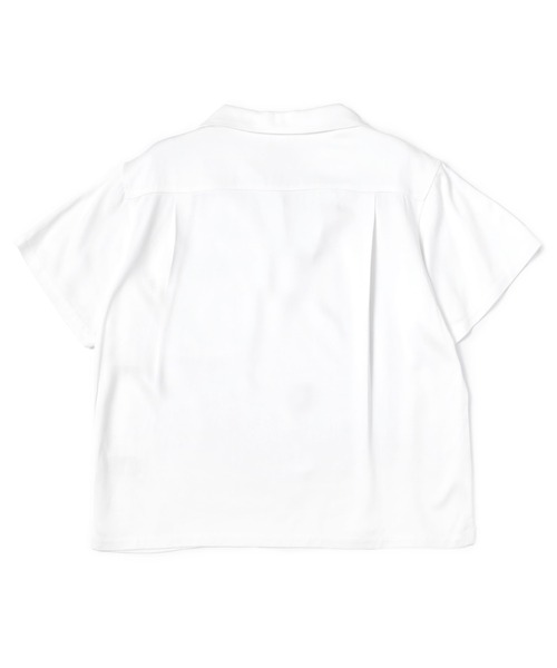 Noen(ノエン)の「レーヨンプルオーバー半袖シャツ(シャツ/ブラウス・メンズ・ブラック/ホワイト・MEDIUM/LARGE)」の8枚目の写真