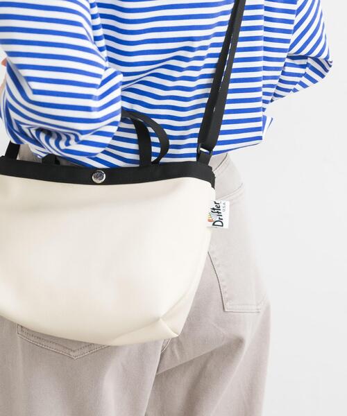 Drifter（ドリフター）の「別注ショルダーバッグ（ショルダーバッグ・レディース・ブラック/アイボリー/ライトグレー・ONE）」の10枚目の写真