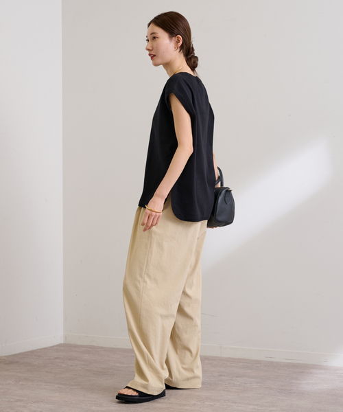 FRAMeWORK（フレームワーク）の「RAMIEコットンフルニードルプルオーバー（ニット/セーター・レディース・ホワイト/ブラウン/ブラック・FREE）」の11枚目の写真