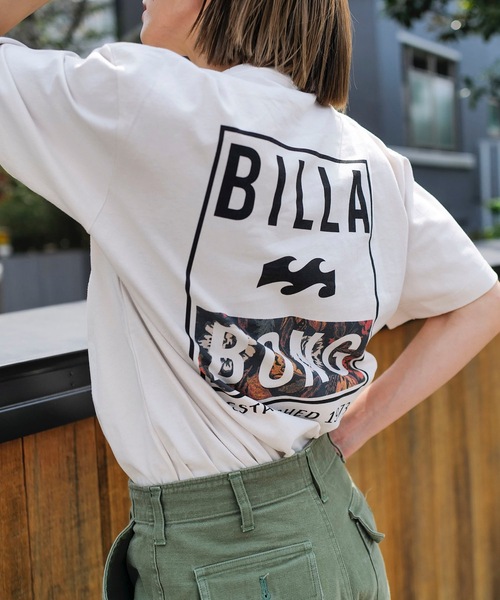 BILLABONG（ビラボン）の「BILLABONG メンズ ADVISORY Tシャツ 【2025年春夏モデル】/ビラボンバックプリントクルーネック半袖Tシャツ（Tシャツ/カットソー・メンズ・ホワイト/ブルー系その他/ブラック系その他/クリーム・MEDIUM/SMALL/X-LARGE/LARGE）」の3枚目の写真