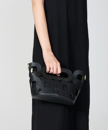 PELLICO（ペリーコ）の「NEW ANELLI HANDLES MINI バッグ BLACK