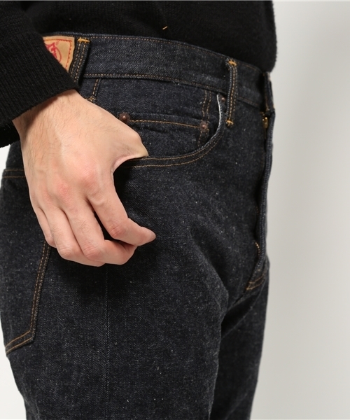 Denime(ドゥニーム)の「【MadeInJapan】NEW 505 type -OneWash-(デニムパンツ・メンズ・インディゴブルー・31/28/29/34/33/36/32/30)」の6枚目の写真
