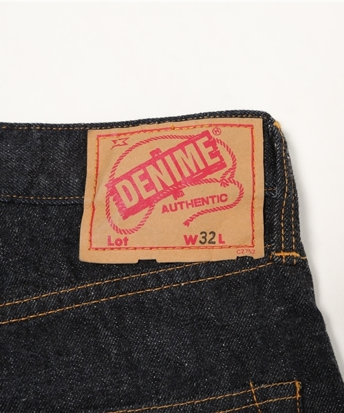 Denime(ドゥニーム)の「【MadeInJapan】NEW 505 type -OneWash-(デニムパンツ・メンズ・インディゴブルー・31/28/29/34/33/36/32/30)」の13枚目の写真