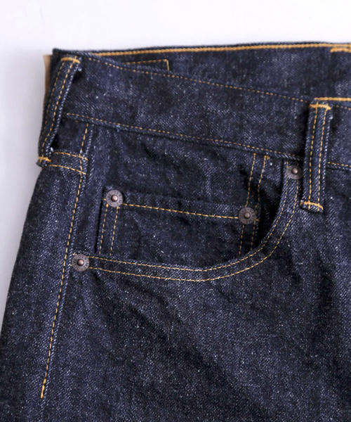 Denime(ドゥニーム)の「【MadeInJapan】NEW 505 type -OneWash-(デニムパンツ・メンズ・インディゴブルー・31/28/29/34/33/36/32/30)」の16枚目の写真