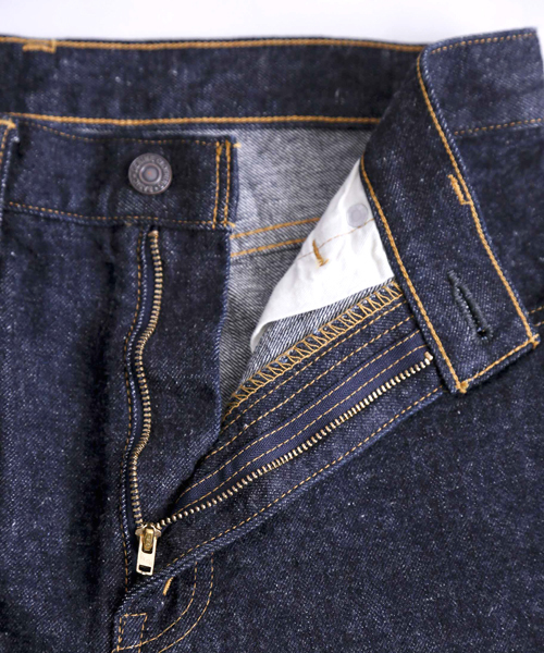 Denime(ドゥニーム)の「【MadeInJapan】NEW 505 type -OneWash-(デニムパンツ・メンズ・インディゴブルー・31/28/29/34/33/36/32/30)」の18枚目の写真