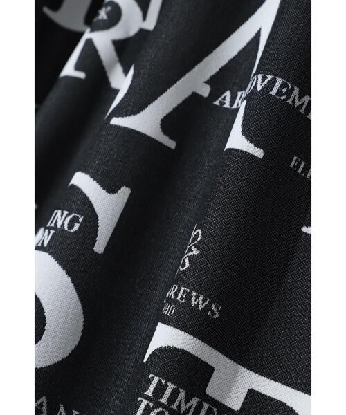 St ANDREWS(セントアンドリュース)の「【St ANDREWS】コンセプト柄ジャガード半袖シャツ (MENS)(ポロシャツ・メンズ・ホワイト/ブラック・L/M)」の10枚目の写真