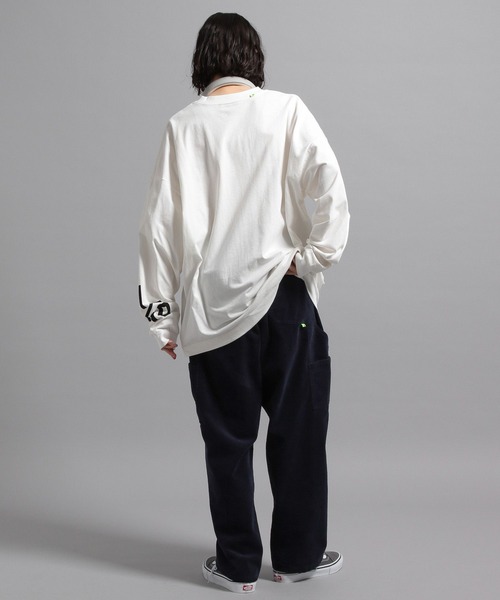 GEORGE'S（ジョージズ）の「bend(s)グラフィックロンT（Tシャツ/カットソー・メンズ・ホワイト×レッド/ホワイト×パープル/ホワイト×イエロー・MEDIUM/LARGE）」の15枚目の写真