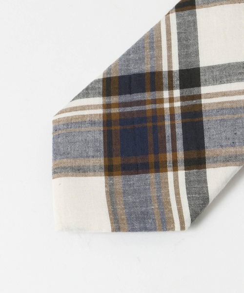 URBAN RESEARCH DOORS（アーバンリサーチドアーズ）の「LIFE STYLE TAILOR　マドラスチェック柄タイ1（ネクタイ・メンズ・イエロー/グリーン/ブラウン/レッド・-）」の12枚目の写真