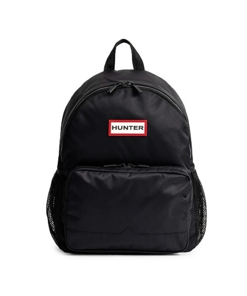 美品 Hunter ナイロン バックパック ナイロン パイオニア ミディアム トップクリップ バックパック