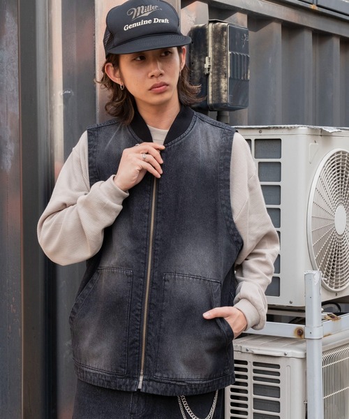 美品 ワーカーズ W&Gベスト 6oz デニム サイズ38 Mサイズ 美品 ワーカーズ W&Gベスト 6oz デニム サイズ38 Mサイズ