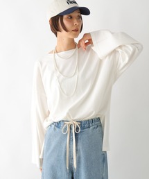 LEPSIM | ボートネックチュニック　290263(Tシャツ/カットソー)