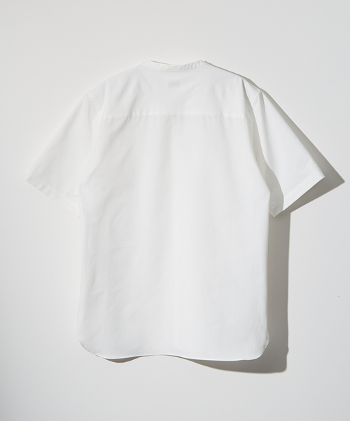 DESIGNWORKS(デザインワークス)の「【別注】:colon / コロン CSH-23 スタンドカラー 半袖 シャツ / 防シワ / 形態回復性(シャツ/ブラウス・メンズ・ホワイト・1/3/5)」の9枚目の写真
