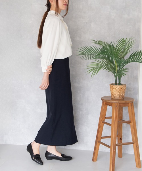 JELLY BEANS(ジェリービーンズ)の「【晴雨兼用】【防水・撥水】【生活防水】【滑りにくい】【雨の日】【通勤靴】【レイン対応】ノットリボンレインローファーパンプス(415-59161)JELLY BEANS(ジェリービーンズ)(レインシューズ・レディース・ブラック/アイボリー/グレイッシュベージュ・22.5/23/23.5/24/24.5)」の17枚目の写真