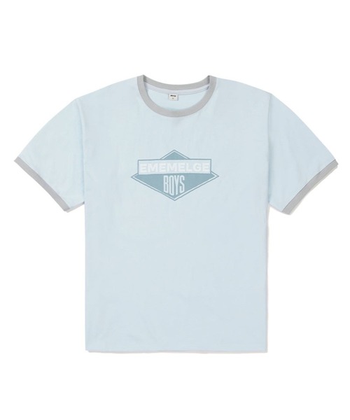 87mm（87mm）の「【UNISEX】Mmlg／ALL THAT T（Tシャツ/カットソー・レディース・ダークブラウン/ライトブルー/クリーム・SMALL/MEDIUM/LARGE）」の7枚目の写真