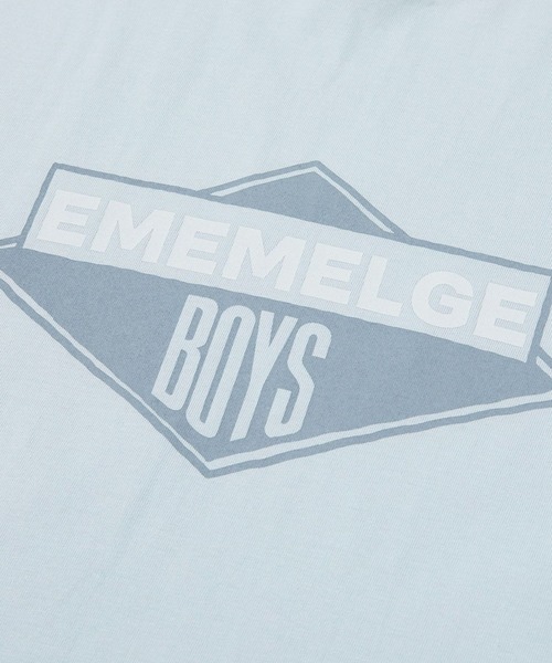 87mm（87mm）の「【UNISEX】Mmlg／ALL THAT T（Tシャツ/カットソー・レディース・ダークブラウン/ライトブルー/クリーム・SMALL/MEDIUM/LARGE）」の15枚目の写真