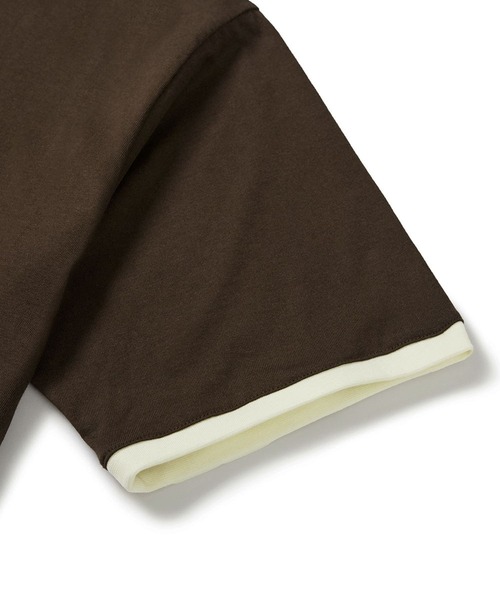 87mm（87mm）の「【UNISEX】Mmlg／ALL THAT T（Tシャツ/カットソー・レディース・ダークブラウン/ライトブルー/クリーム・SMALL/MEDIUM/LARGE）」の10枚目の写真