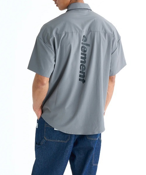 ELEMENT メンズ WATER SHIRTS SS 半袖シャツ 【2025年夏モデル 