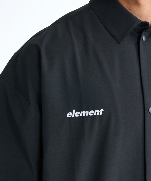 ELEMENT(エレメント)の「ELEMENT メンズ WATER SHIRTS SS 半袖シャツ 【2025年夏モデル】/エレメントバックロゴプリント水陸両用半袖シャツ(シャツ/ブラウス・メンズ・ブラック/グレー・LARGE/MEDIUM/X-LARGE)」の6枚目の写真