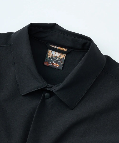 ELEMENT(エレメント)の「ELEMENT メンズ WATER SHIRTS SS 半袖シャツ 【2025年夏モデル】/エレメントバックロゴプリント水陸両用半袖シャツ(シャツ/ブラウス・メンズ・ブラック/グレー・LARGE/MEDIUM/X-LARGE)」の9枚目の写真