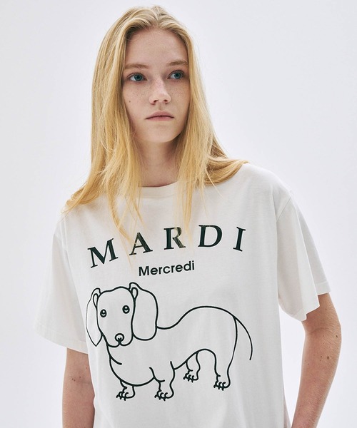[子犬の絵] Mardi Mercredi TSHIRT DDANJI CH.06 TSHIRT DDANJI CH.06（Tシャツ/カットソー）｜Mardi Mercredi