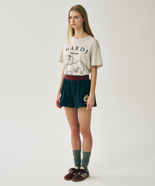 Mardi Mercredi(マルディメクルディ)の「TSHIRT DDANJI CH.06 / Tシャツ ダンジ CH.06(Tシャツ/カットソー・レディース・アイボリー・FREE)」の13枚目の写真