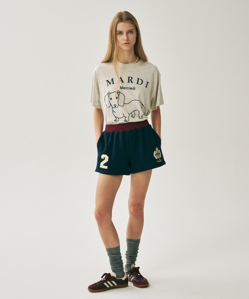 Mardi Mercredi(マルディメクルディ)の「TSHIRT DDANJI CH.06 / Tシャツ ダンジ CH.06(Tシャツ/カットソー・レディース・アイボリー・FREE)」の11枚目の写真