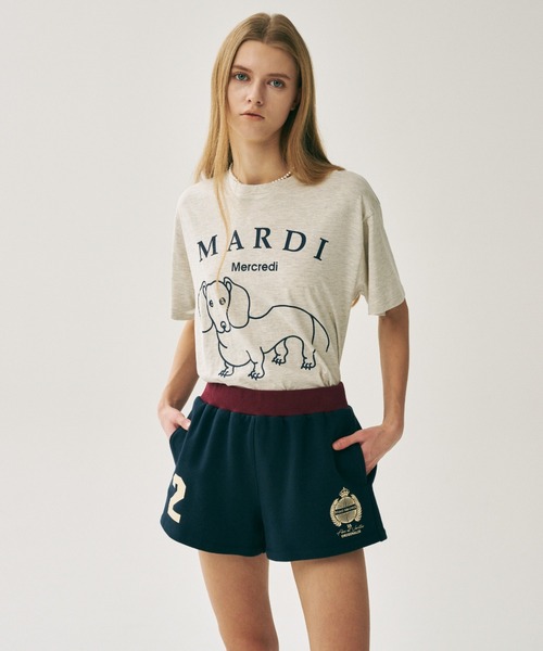 Mardi Mercredi(マルディメクルディ)の「TSHIRT DDANJI CH.06 / Tシャツ ダンジ CH.06(Tシャツ/カットソー・レディース・アイボリー・FREE)」の9枚目の写真