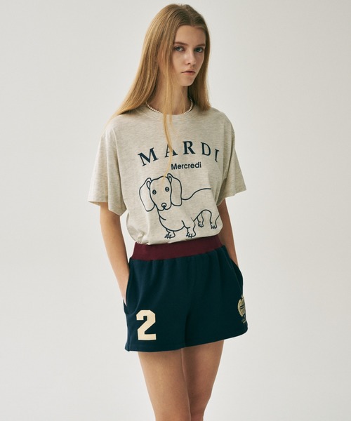 Mardi Mercredi(マルディメクルディ)の「TSHIRT DDANJI CH.06 / Tシャツ ダンジ CH.06(Tシャツ/カットソー・レディース・アイボリー・FREE)」の10枚目の写真