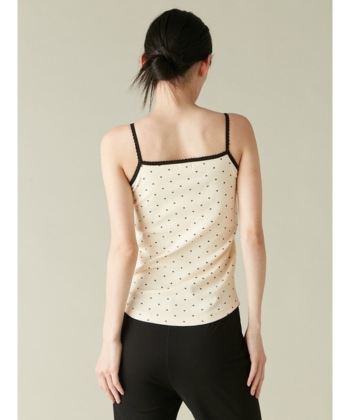 LILY BROWN(リリーブラウン)の「Lilyロゴ刺繍カップインキャミソール(Tシャツ/カットソー・レディース・グリーン/ピンク/ドット/その他・FREE)」の11枚目の写真