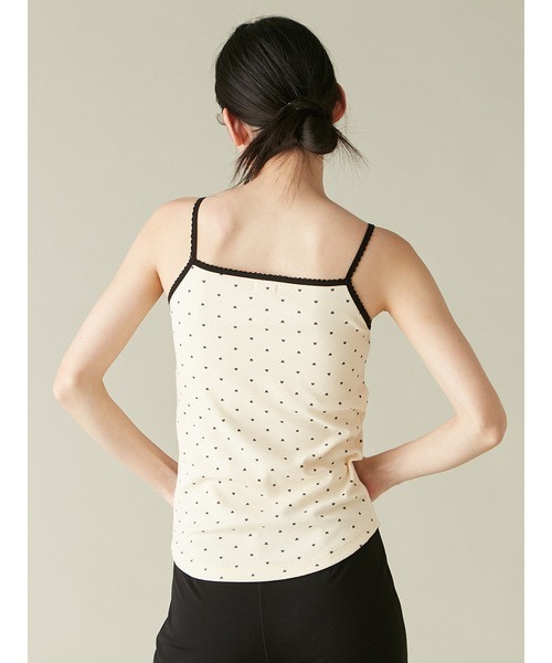 LILY BROWN(リリーブラウン)の「Lilyロゴ刺繍カップインキャミソール(Tシャツ/カットソー・レディース・グリーン/ピンク/ドット/その他・FREE)」の9枚目の写真