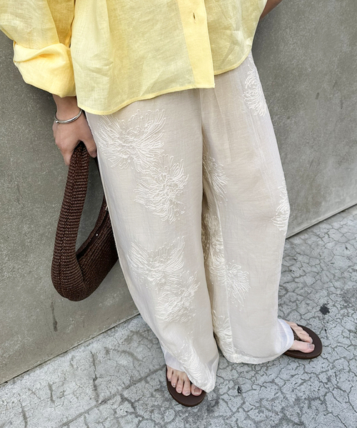 【新品未着用】ジャーナルスタンダード シアーレースレイヤードパンツ JOURNAL STANDARD（ジャーナルスタンダード）の「《追加3》シアー