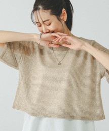 GLOBAL WORK | シアーボーダータンクセット/310414(Tシャツ/カットソー)