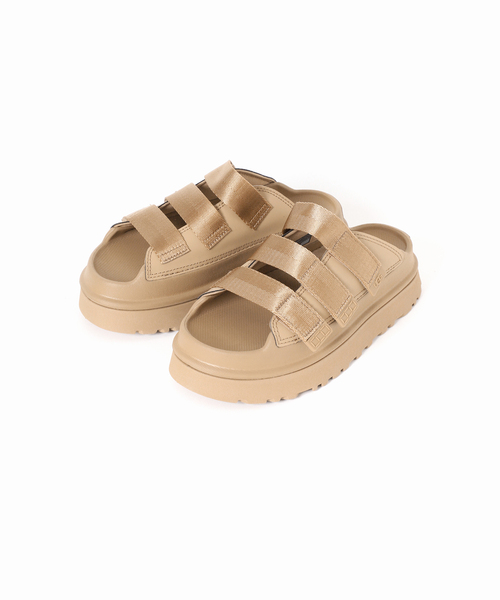 plage（プラージュ）の「《一部カラーWEB限定》UGG / アグ GOLDEN GLOW SLIDE サンダル（サンダル・レディース・ホワイト/ブラック・22cm/23cm/24cm/25cm）」の18枚目の写真
