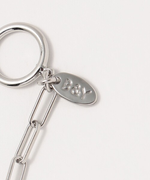 BEAUTY&YOUTH UNITED ARROWS（ビューティーアンドユースユナイテッドアローズ）の「メタルチェーン×ユニークバー ブレスレット（ブレスレット・レディース・シルバー/ゴールド・FREE）」の14枚目の写真