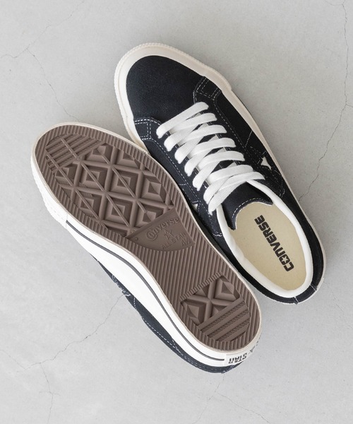 CONVERSE(コンバース)の「CONVERSE / コンバース ワンスター ONE STAR ベーシック スエード スニーカー(スニーカー・レディース・ネイビー/ライトブルー/ブラック/ブラウン系・23.0cm/24.0cm/23.5cm/24.5cm/27.0cm/26.5cm/26.0cm/25.5cm/25.0cm)」の6枚目の写真