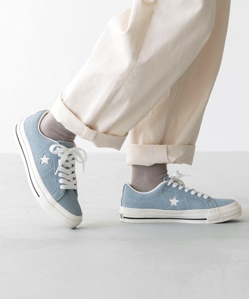 CONVERSE(コンバース)の「CONVERSE / コンバース ワンスター ONE STAR ベーシック スエード スニーカー(スニーカー・レディース・ネイビー/ライトブルー/ブラック/ブラウン系・23.0cm/24.0cm/23.5cm/24.5cm/27.0cm/26.5cm/26.0cm/25.5cm/25.0cm)」の17枚目の写真